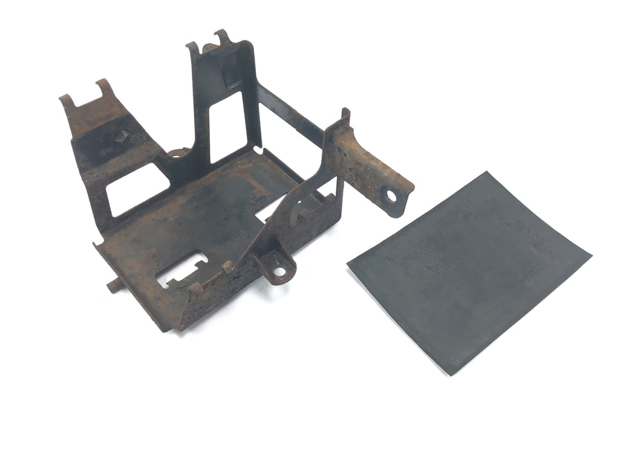 BMW R 100 GS 247E [1991] - Suporte caixa de bateria placa de retenção porta bateria