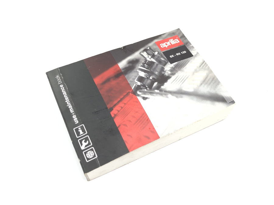 Aprilia SX 125 KX [2018] - Manual do usuário, livreto de serviço, livreto de manutenção