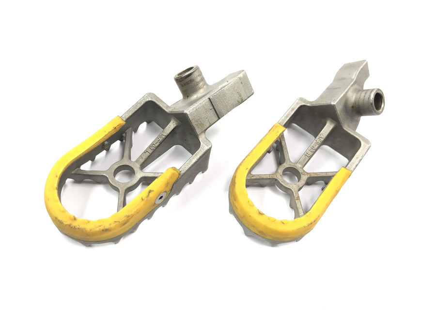 Suzuki RM Z 250 RJ41A [2007] - Apoios para os pés Par de apoios para os pés motorista alumínio