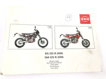 SWM SM 125 R [2018] - Manual de instruções multilíngue