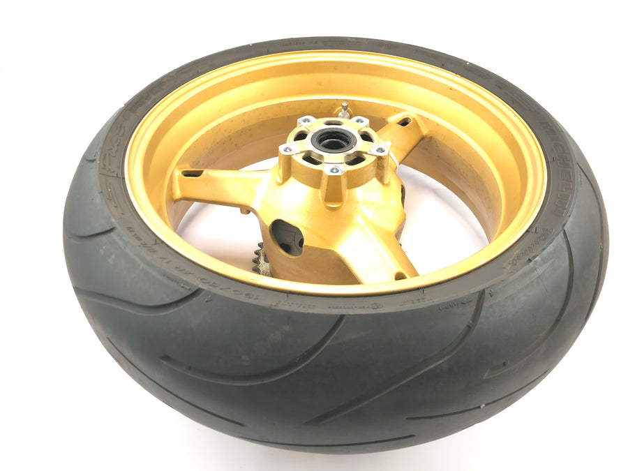 Suzuki GSX R 1000 WVBZ K3 [2003] - Jante da roda traseira 6,00 x 17" dourado
