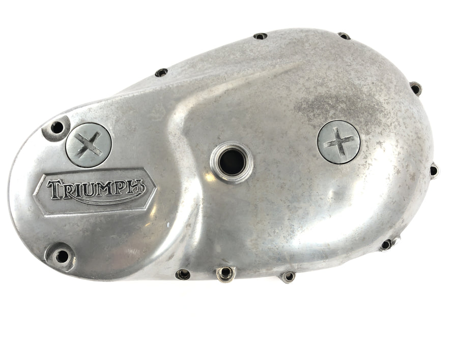 Triumph Bonneville T140V [1976] - Tampa da tampa do motor Tampa à esquerda