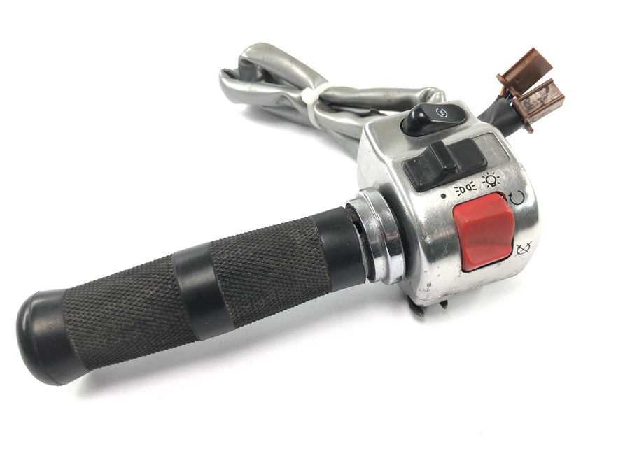 Yamaha XV 1600 Wild Star VP08 [2002] - interruptor do guidão encaixe direito do guidão punho do acelerador 1 polegada
