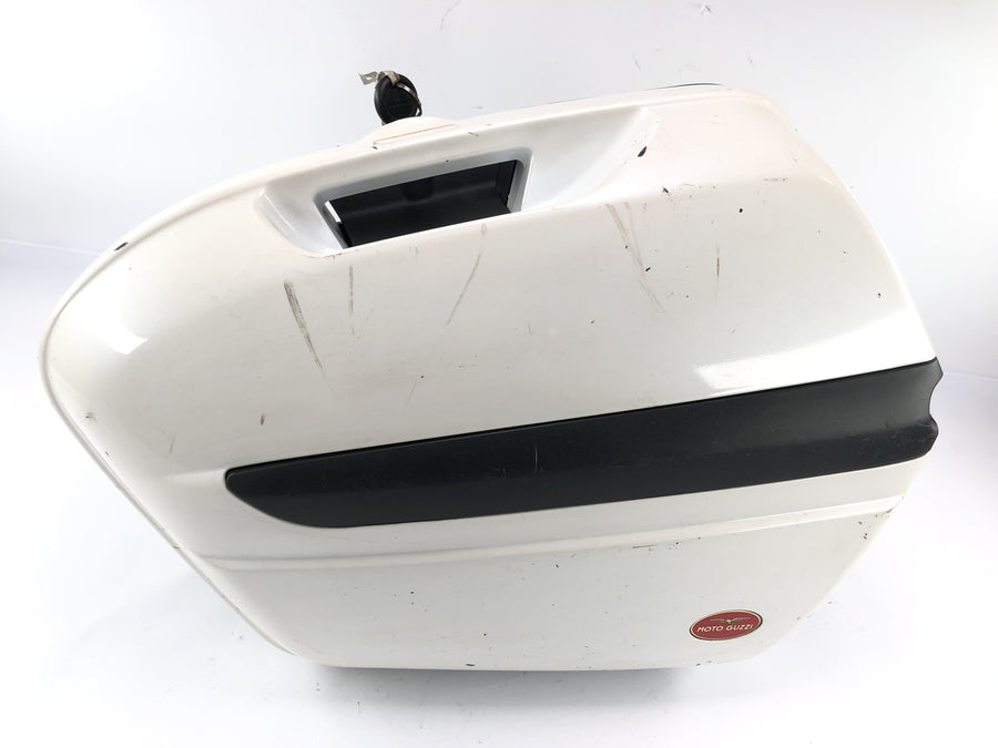 Moto Guzzi Stelvio 1200 4V [2009] - Caixa de motocicleta do capa lateral do conjunto de mala