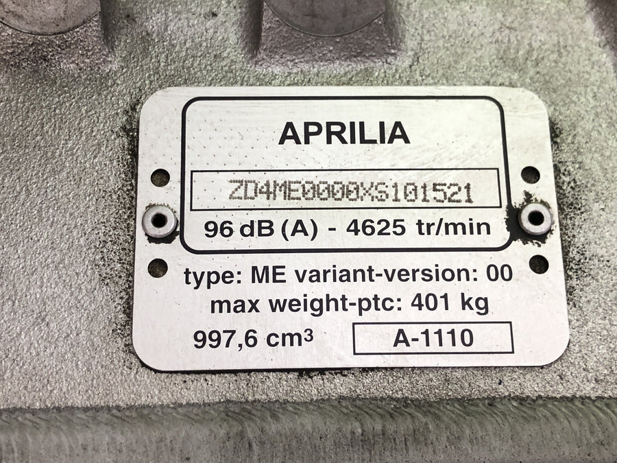 Aprilia Mille RSV 1000 ME [1999] - Quadro principal sem papéis