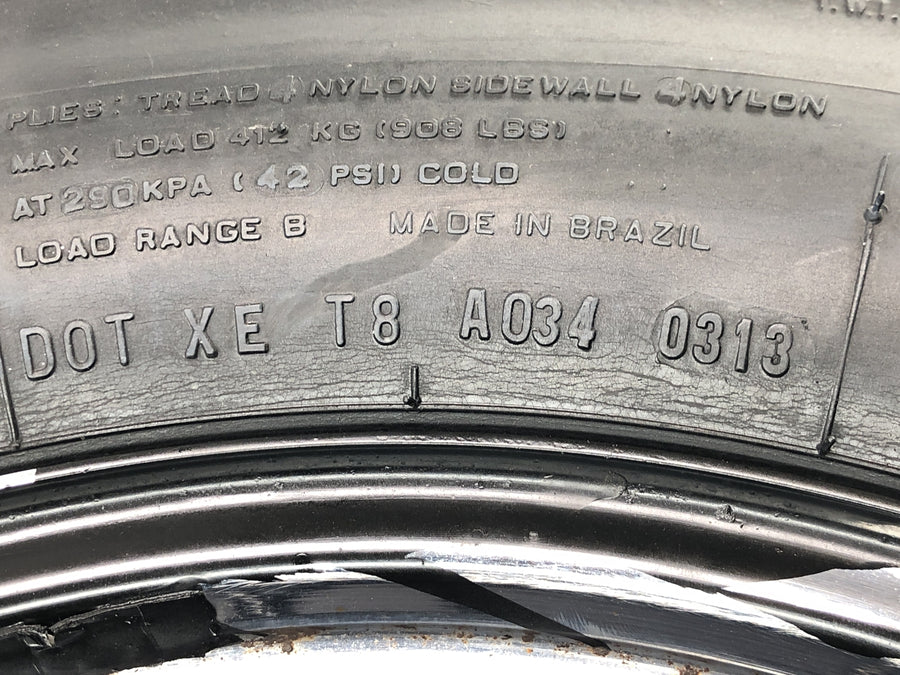 Yamaha XVS 650 4VR [1997] - Roda traseira com raios 3,50 x 15"