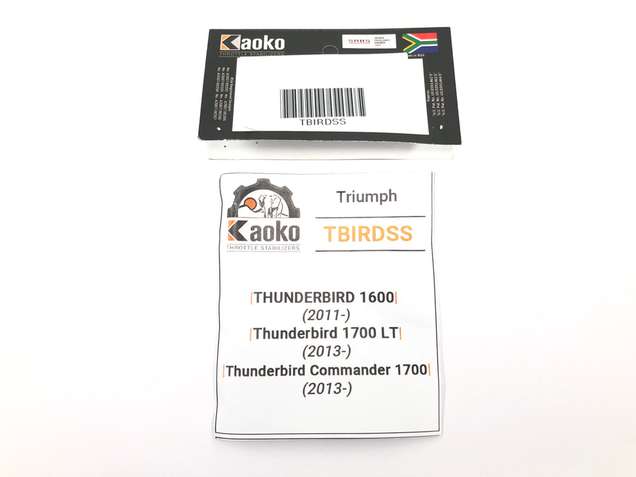 Triumph Thunderbird 1600 - Estabilizador de velocidade de controle de cruzeiro