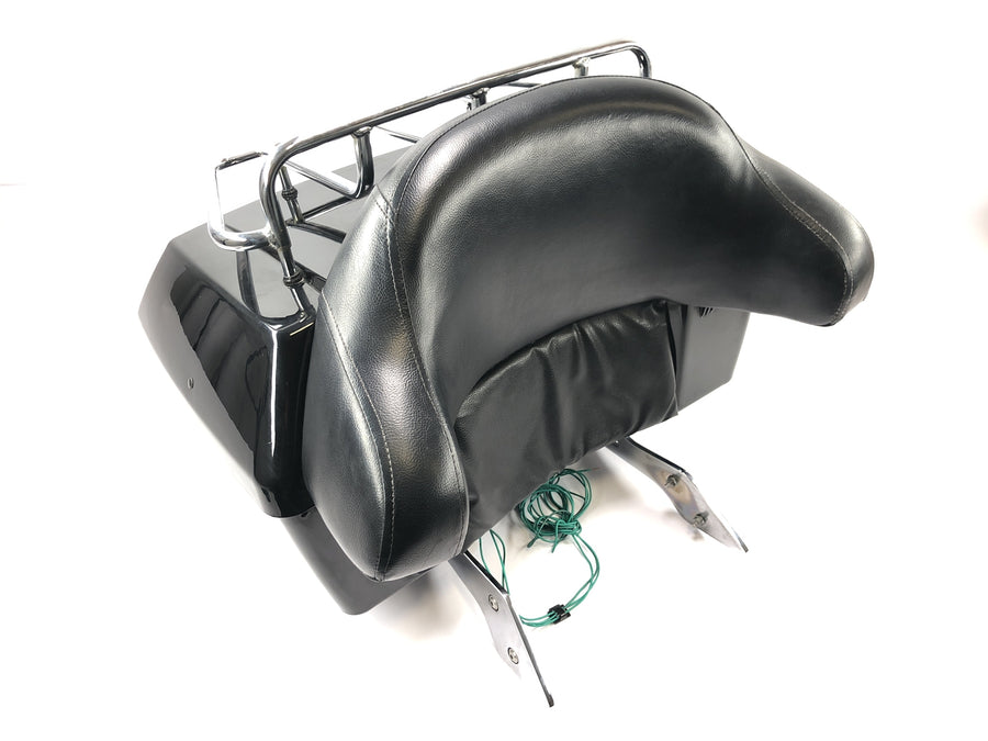 Honda VTX 1800 SC46 [2004] - Top case touring com encosto para passageiro e bagageiro