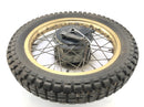 Yamaha XT 500 1U6 [1981] - RAD SET Set Wheel Roda traseira Gold-7