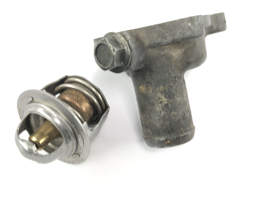 Sachs ZX 125 [1998] - Termostato, inserção do termostato, caixa do termostato, controlador de água de resfriamento