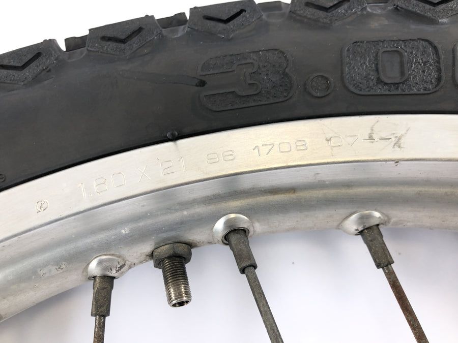 Honda XL 250 R MD03 [1993] - aro da roda dianteira com raios 1,60 x 21"
