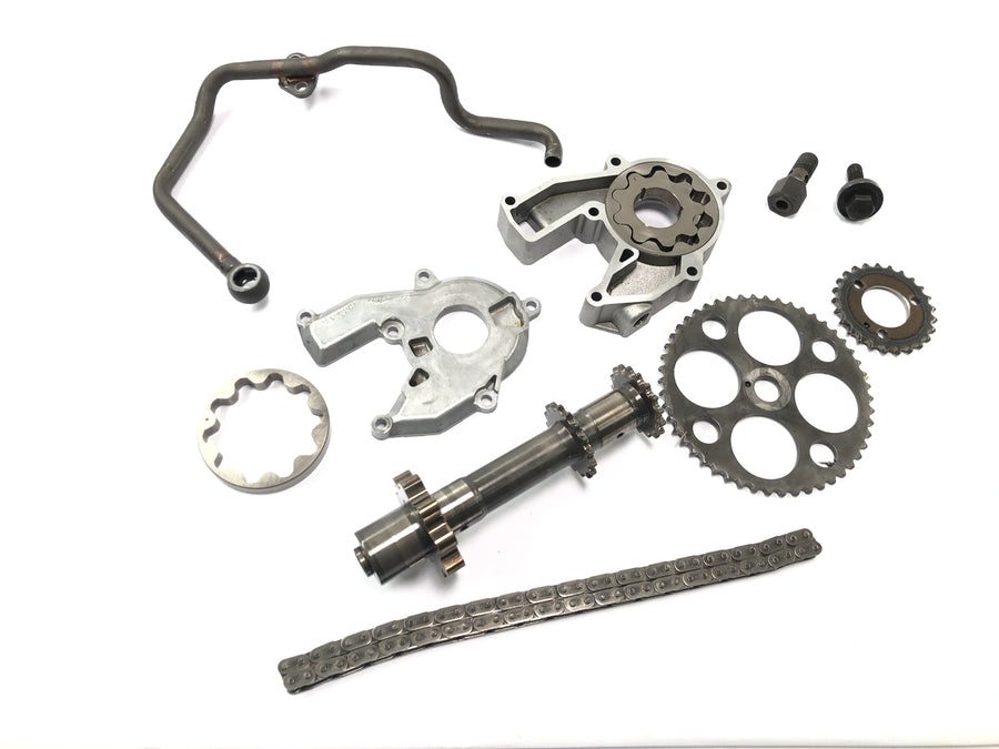 BMW R 1150 GS R21 [2002] - Conjunto de pinhão da corrente de transmissão da bomba de óleo