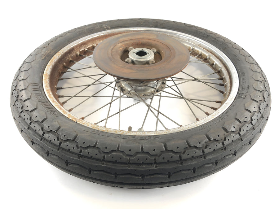 Triumph Bonneville T140V [1976] - Roda da borda da roda dianteira 1,85 x 19 "