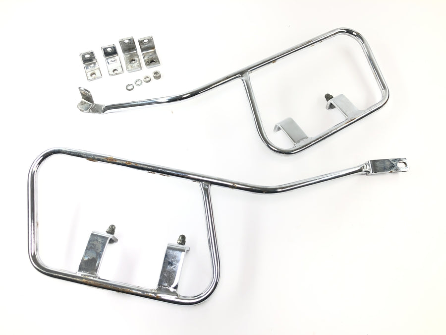 Honda VTX 1800 SC46 [2004] - Porta alforje bagageiro rack lateral cromado