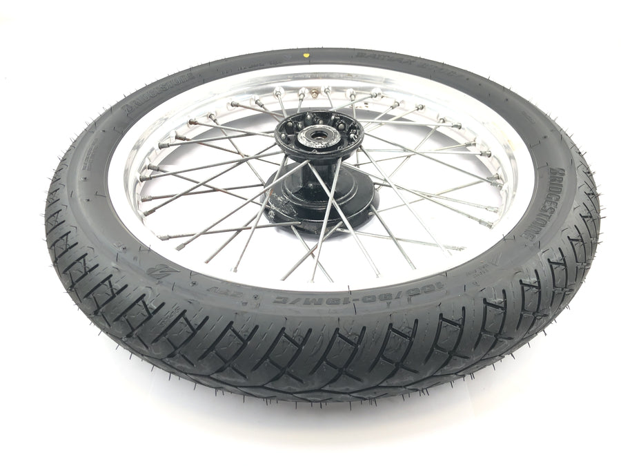 Kawasaki W 650 EJ650A [1999] - roda dianteira com raios 2,15 x 19"