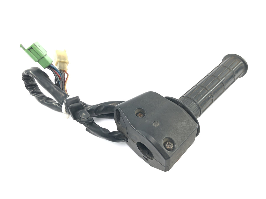Kawasaki GPZ 1000 RX ZXT00A [1986] - Interruptor do guidão, unidade do punho do acelerador direito, punho giratório do acelerador