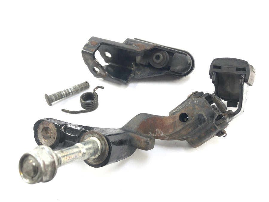 HONDA NX 650 RD02 [1989] - Os apoios para os pés do motorista à esquerda e direita