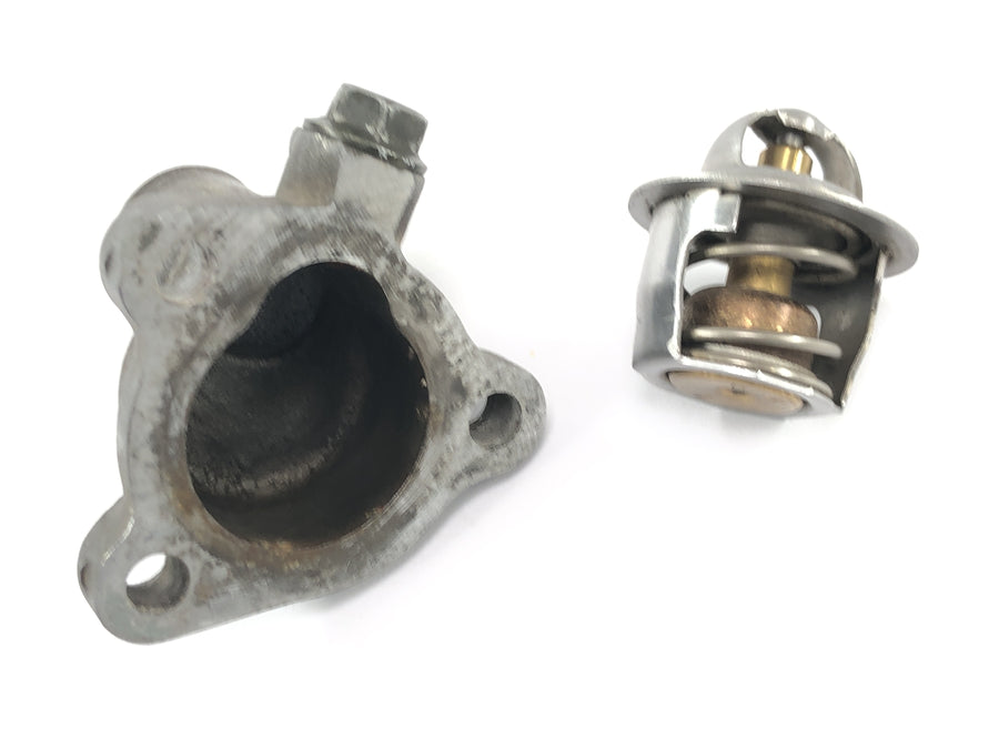 Sachs ZX 125 [1998] - Termostato, inserção do termostato, caixa do termostato, controlador de água de resfriamento