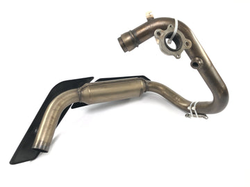 SWM RS 125 R B2 [2020] - Tubo Y do coletor de escape com proteção térmica - 0