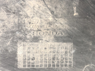 Honda CBR 125 R JC50 [2012] - Carenagem frontal, carenagem inferior, spoiler dianteiro - 0