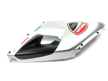 Ducati ST3 S3 [2004] - Carenagem lateral central esquerda carenagem prateada - 0