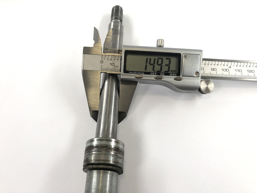 Honda XBR 500 PC15 [1989] - Fork Telegabel com eixo
