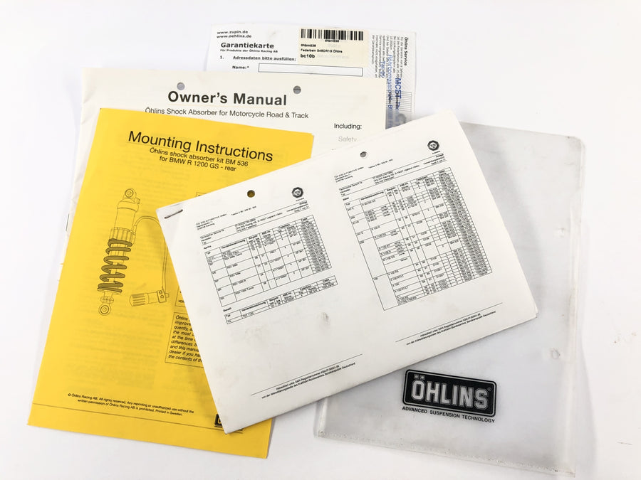 BMW R 1200 GS R12 K25 [2003] - Absorvedor de choque de pára -choques na traseira Öhlins traseiro