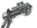 Cagiva Planet 125 [1998] - controle de exaustão com corrediça de exaustão de cabos Bowden-3