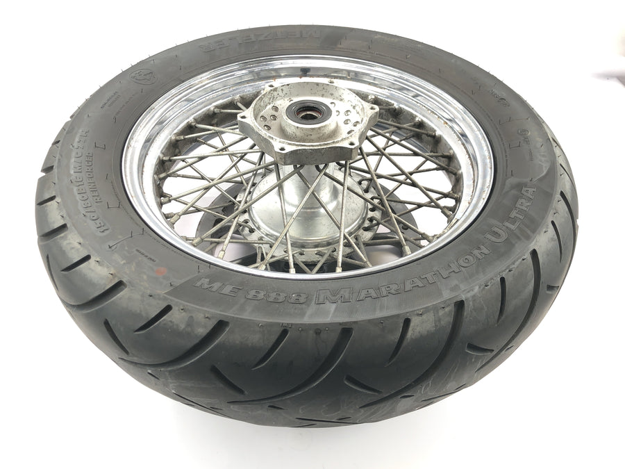Yamaha XV 1600 Wild Star VP08 [2002] - Roda traseira com raios de aro 3,50 x 16" com roda de correia