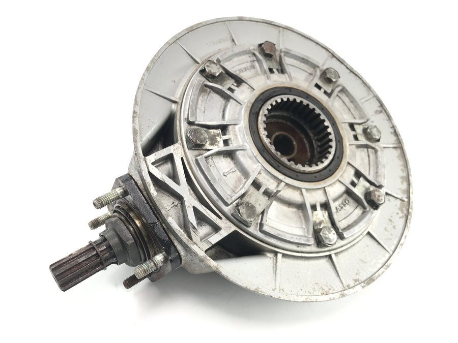 Moto Guzzi Le Mans 3 - montagem cardan do flange de acionamento do cubo da roda traseira da transmissão final