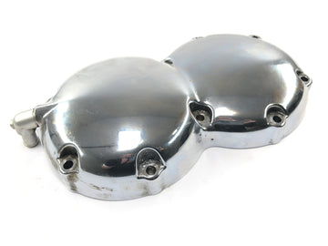 Triumph Adventurer 900 T309RT [1998] - tampa do motor esquerda cromada - 0