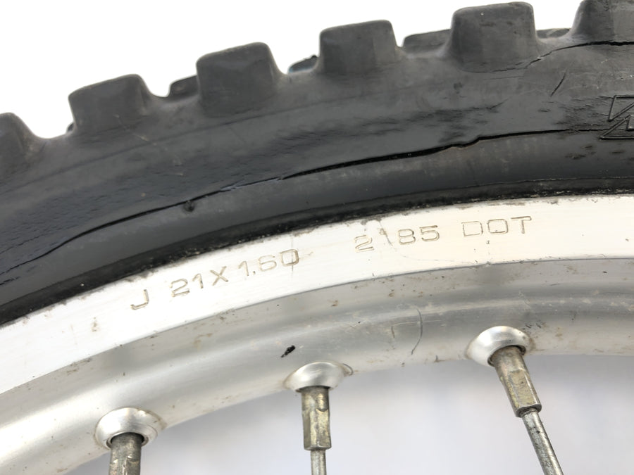 Yamaha TT 600 59X [1986] - Roda de aro da roda dianteira 1,60 x 21 "pneus porosos