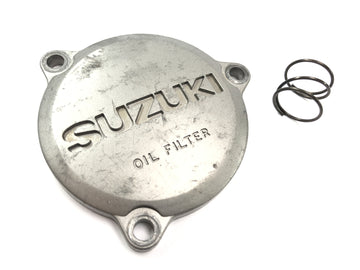 Suzuki DR 350 SK42B [1991] - Tampa do filtro de óleo