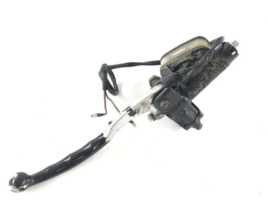 Yamaha XS 400 2A2 [1982] - Encaixes do guidão da bomba de freio de mão à direita
