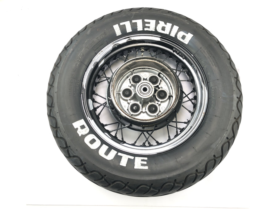 Yamaha XVS 650 4VR [1997] - Roda traseira com raios 3,50 x 15"