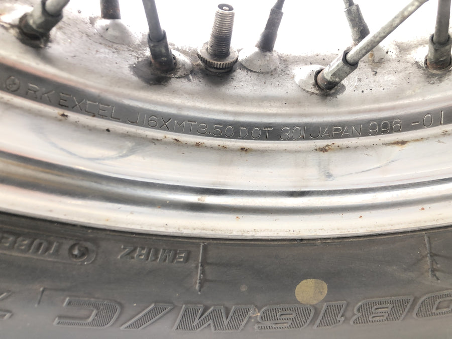Kawasaki VN 1500 Classic VNT50D [2001] - Rim da roda traseira roda 3,50 x 16 "