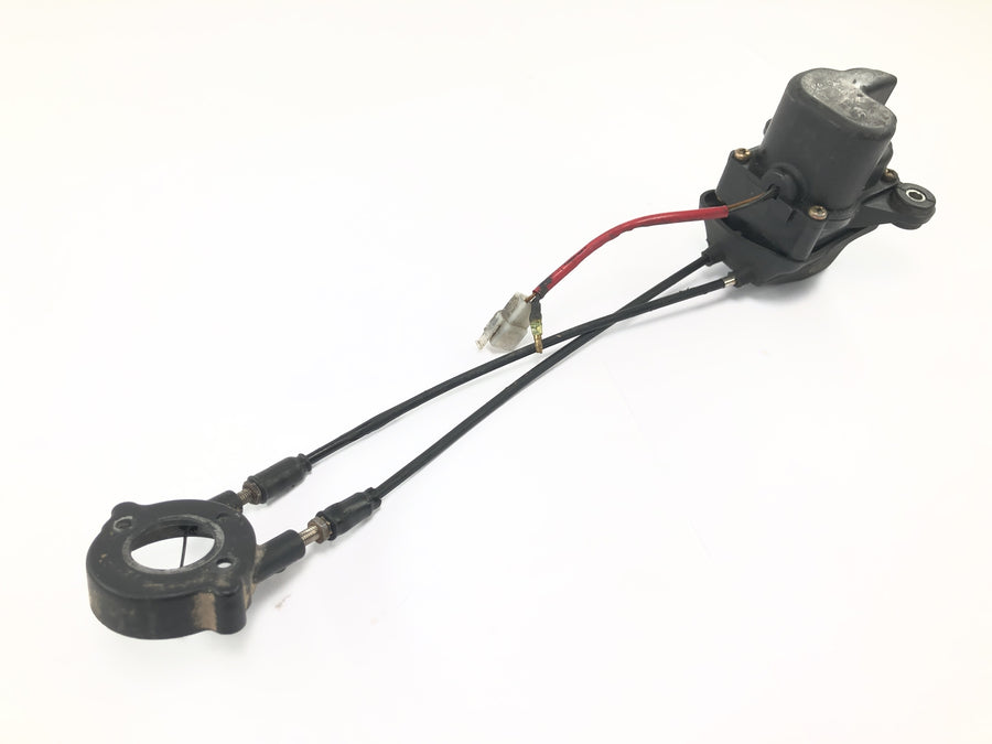 Sachs ZX 125 [1998] - Controle de exaustão do atuador com cabos Bowden