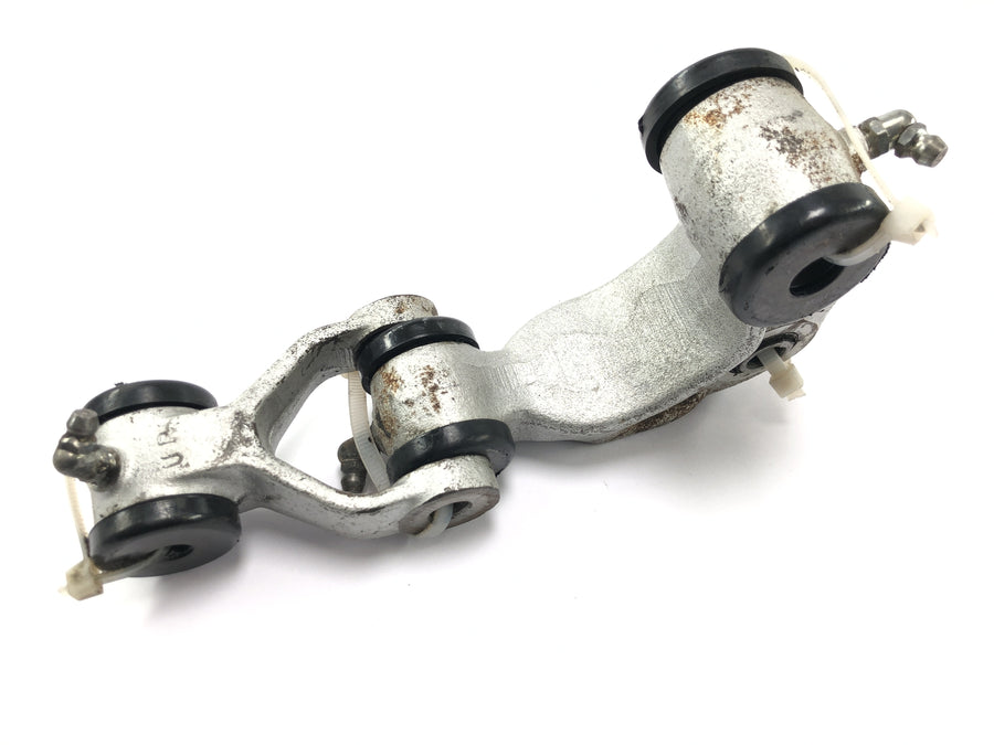 Honda XL 250 R MD03 [1993] - Suspensão da roda traseira com deflexão da alavanca do amortecedor