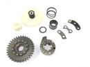 Suzuki RG 250 Gamma GJ21D [1987] - Eixo do kickstarter eixo do kicker-3