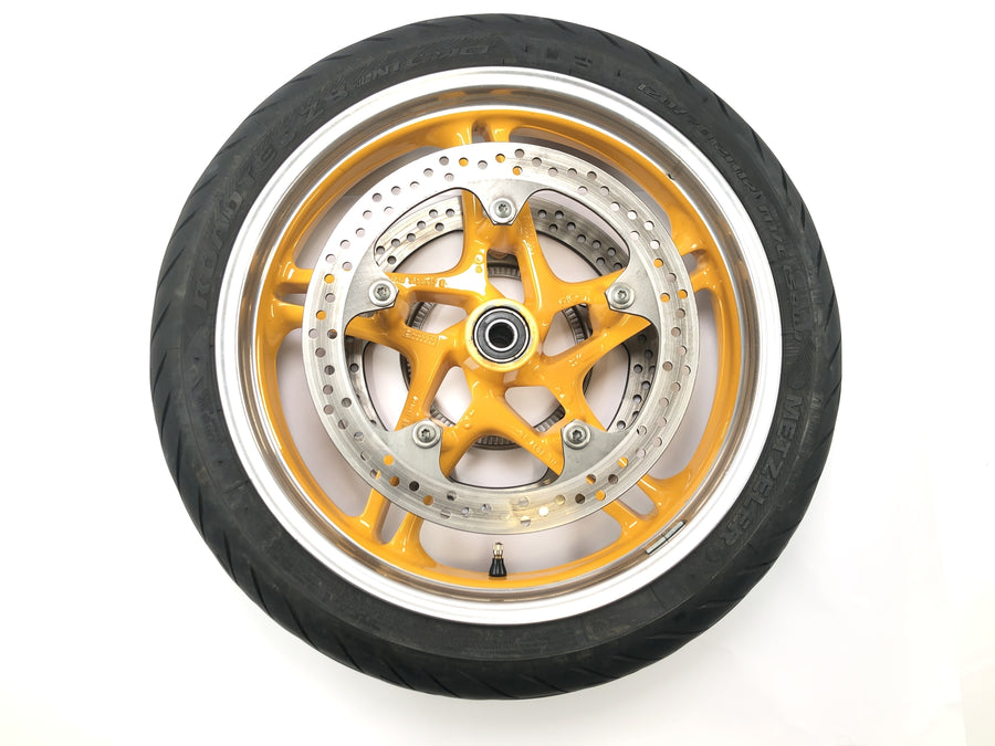 BMW R 1100 S R2S [2000] - Roda dianteira aro completo 3,50 x 17" discos de freio anel sensor ABS