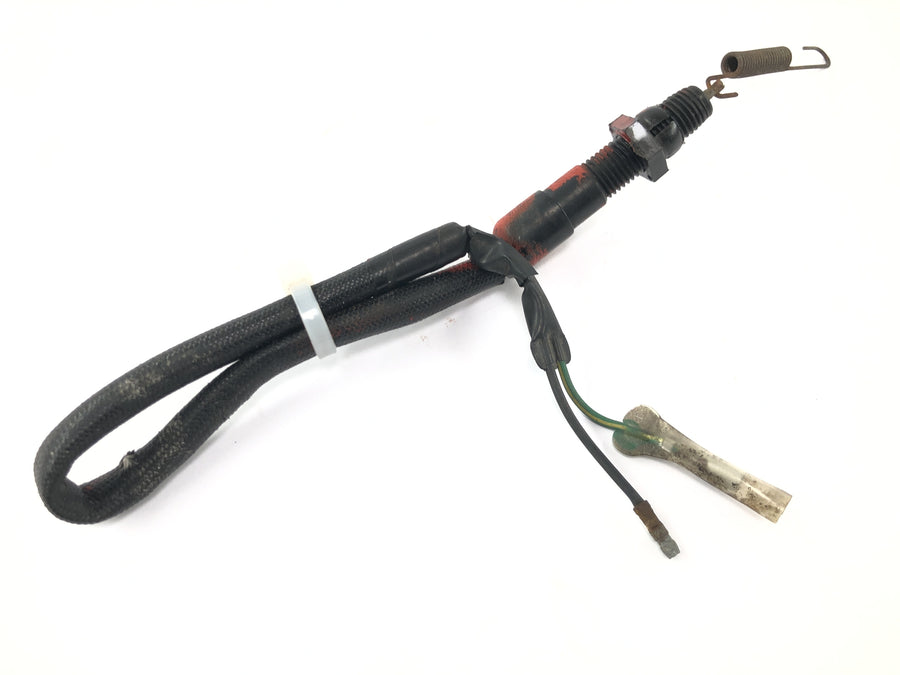 Honda XL 250 R MD03 [1993] - Interruptor da luz do freio traseiro Interruptor da luz do freio de pé
