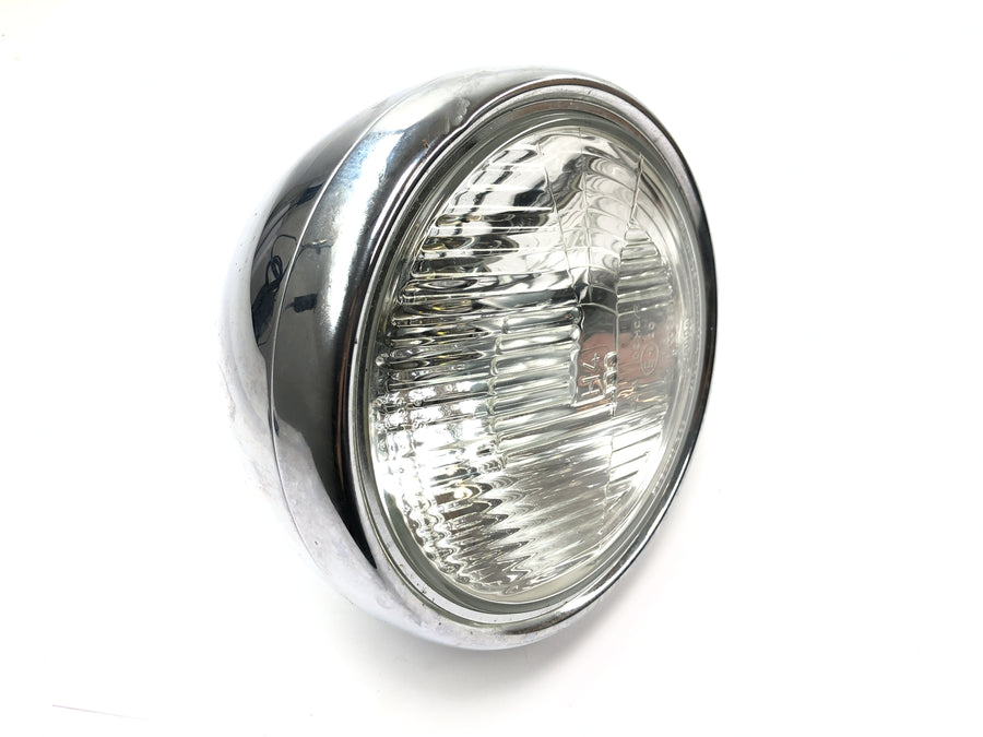 Triumph Speedmaster 900 [2003] - Farol dianteiro com inserção de lâmpada cromada