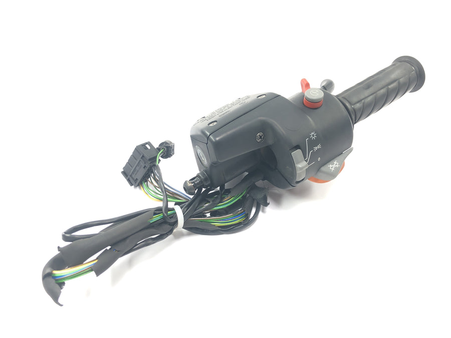 BMW R 1150 R R21 [2001] - Fixação guiador direito, unidade interruptor da bomba do travão de mão