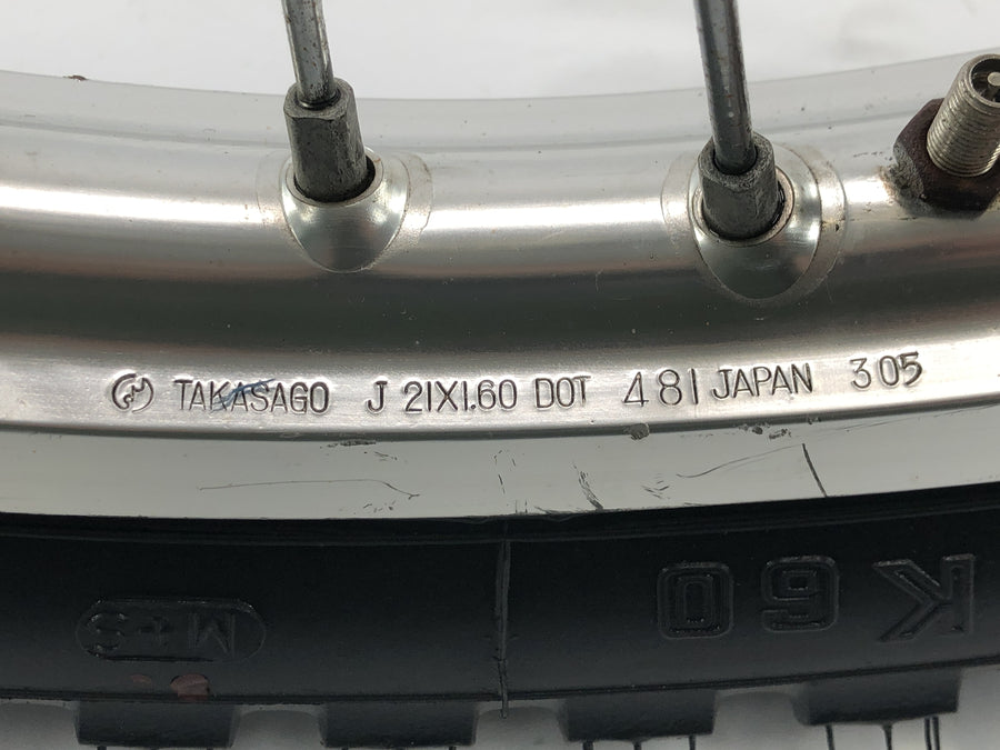 KTM 640 Adventure LC4 [2001] - Roda dianteira com raios 21"x1,60