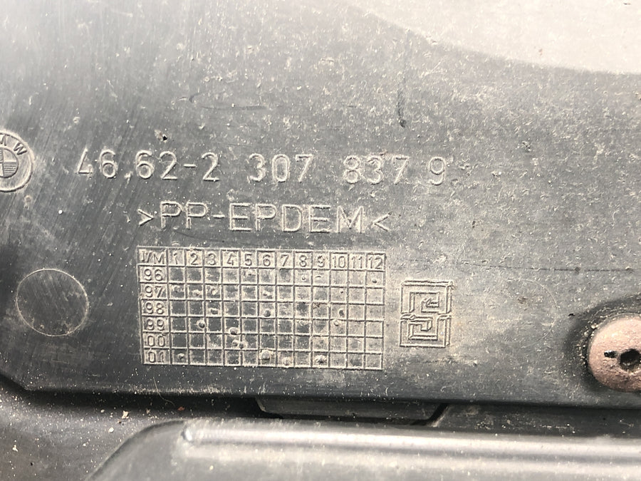 BMW K 1200 GT K12 [2003] - Porta-placa com proteção contra respingos da luz da placa
