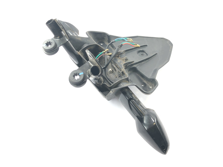 Honda CBR 125 R JC50 [2012] - Porta placa com indicador protetor contra respingos
