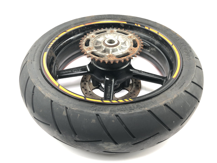 KTM Duke 690 A3 [2012] - Roda dentada de disco de freio completo com aro traseiro 5,00 x 17"