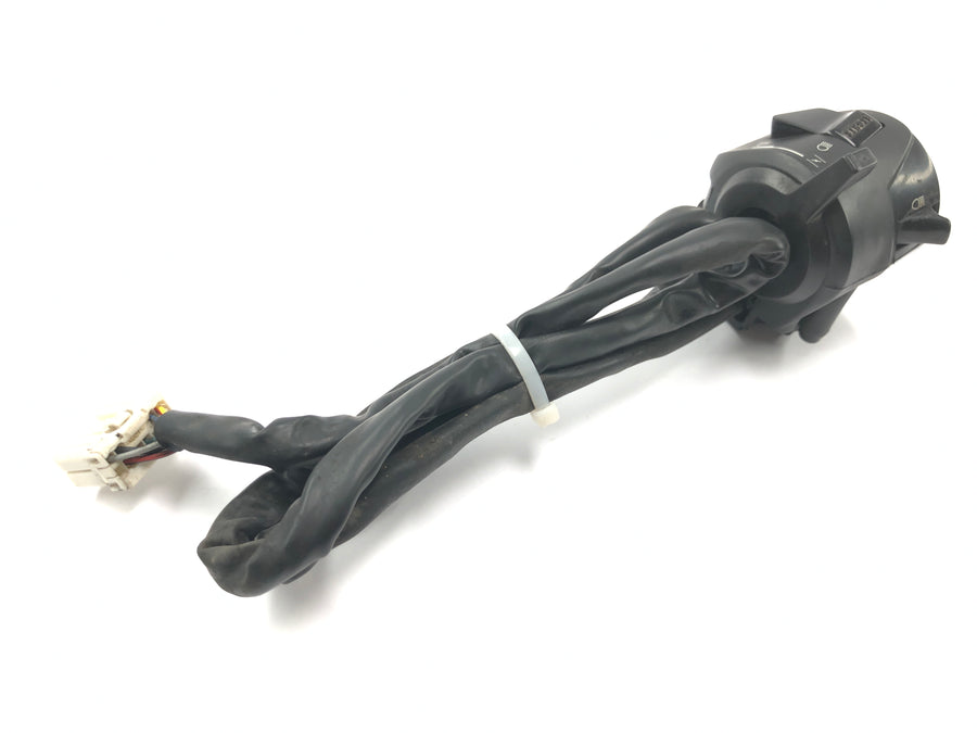Cagiva Planet 125 [1998] - Interruptor do guidão esquerdo com unidade de interruptor da alavanca do afogador, buzina indicadora de luz