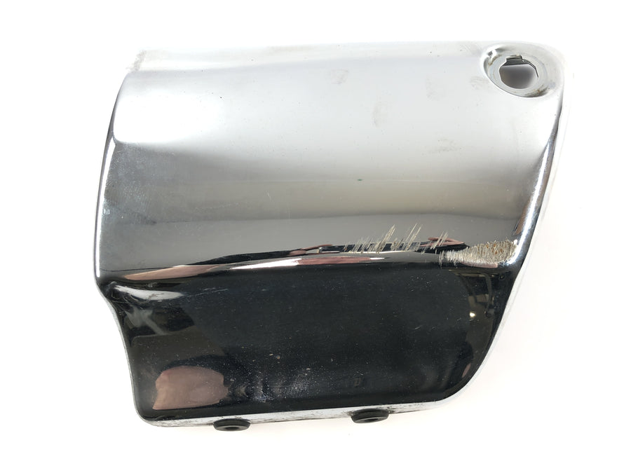 Suzuki Intruder VL 1500 AL [2000] - tampa lateral cromada tampa do motor tampa esquerda do compartimento de arrumação