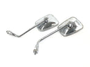 Kawasaki W 650 EJ650A [1999] - Espelho retrovisor guiador conjunto cromado-4